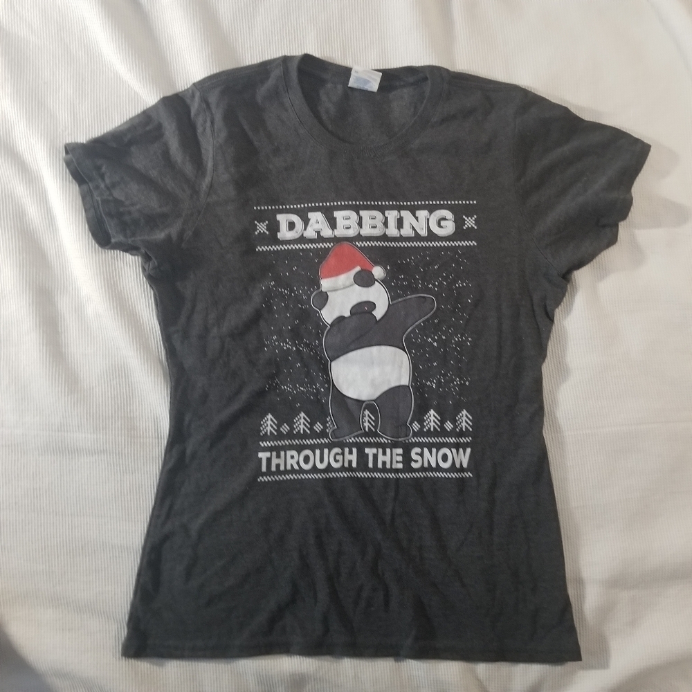 Dabbing Through The Snow T-Shirt B5